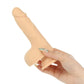 Naked Addiction Silicone Rechargeable Thrusting Dildo with Remote Control