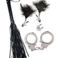 Nasstoys Bondage Whip,feather and Cuffs
