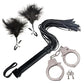 Nasstoys Bondage Whip,feather and Cuffs