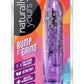 Naturally Yours Bump N Grind Vibrating Dildo - Purple