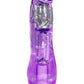 Naturally Yours Fantasy Vibrating Dildo - Purple - 8.5in