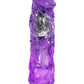Naturally Yours Wild Ride Vibrating Dildo - Purple - 9in