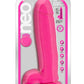 Neo Dual Density Dildo - Neon Pink/Pink - 11in