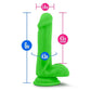 Neo Dual Density Dildo with Balls
