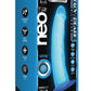 Neo Elite Glow In The Dark Dildo - Blue/Glow In The Dark - 7.5in
