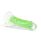 Neo Elite Glow In The Dark Dildo with Balls