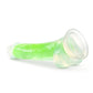 Neo Elite Glow In The Dark Dildo with Balls
