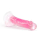 Neo Elite Glow In The Dark Dildo with Balls