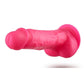 Neo Elite Silicone Dual Density Dildo with Balls