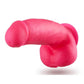 Neo Elite Silicone Dual Density Dildo with Balls