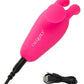 Neon Vibes Kissing Bunny Rechargeable Silicone Vibrator
