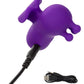 Neon Vibes The Triple Tease Rechargeable Silicone Vibrator