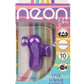Neon Vibes The Triple Tease Rechargeable Silicone Vibrator - Purple