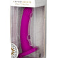 Nexus Collection By Sportsheets Galaxie Silicone Dildo - Purple - 7in