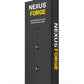 Nexus Forge Double Adjustable Lasso Silicone Cock Ring - Black