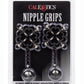 Nipple Grips Power Grip 4-Point Weighted Nipple Press Clamps - Black/Silver