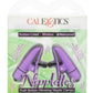 Nipplettes Virbrating Nipple Clamps - Purple
