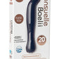 Nu Sensuelle Baelii Rechargeable Silicone G-Spot Vibrator - Blue/Navy Blue