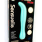 Nu Sensuelle Baelii Xlr8 Rechargeable Silicone G-Spot Vibrator - Blue/Electric Blue