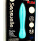 Nu Sensuelle Bobbii Xlr8 Rechargeable Silicone Vibrator - Blue/Electric Blue