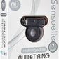 Nu Sensuelle Bullet Ring Rechargeable Vibrating Cock Ring - Black