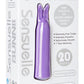 Nu Sensuelle Bunnii Rechargeable Silicone Vibrator - Purple