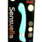 Nu Sensuelle Geminii Xlr8 Rechargeable Silicone G-Spot Vibrator - Blue/Electric Blue