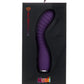 Nu Sensuelle Lola Nubii Flexibile Rechargeable Silicone Warming Vibrator - Purple/Silver