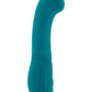 Nu Sensuelle Luna Velvet Touch with Turbo Rechargeable Silicone Vibrator - Green/Rose Gold