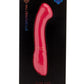 Nu Sensuelle Luna Velvet Touch with Turbo Rechargeable Silicone Vibrator - Hot Pink/Pink