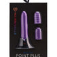 Nu Sensuelle Point Plus Rechargeable Silicone Bullet - Purple