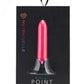 Nu Sensuelle Point Rechargeable Silicone Bullet - Pink