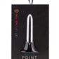 Nu Sensuelle Point Rechargeable Silicone Bullet - Silver