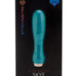 Nu Sensuelle Skye Velvet Touch with Turbo Rechargeable Silicone Bullet - Green/Rose Gold