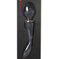 Nu Sensuelle Xlr8 Alluvion Silicone Rechargeable Wand Massager - Black/Rose Gold