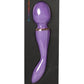 Nu Sensuelle Xlr8 Alluvion Silicone Rechargeable Wand Massager - Purple/Rose Gold