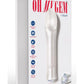 Oh My Gem Bold Rechargeable Silicone Vibrator - Diamond/White