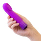 Oh My Gem Charm Rechargeable Silicone Vibrator - Amethyst