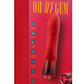 Oh My Gem Desire Rechargeable Silicone G-Spot Vibrator - Ruby - Red