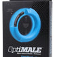 Optimale Flexisteel Soft Silicone with Inner Metal Core Cock Ring - Blue - 43mm