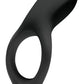 Optimale Rechargeable Silicone Vibrating Cock Ring - Black