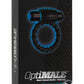 Optimale Silicone Vibrating Cock Ring with Bullet - Black