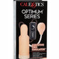 Optimum Series Executive Oro Simulator Vibrating Masturbator and Pumo - Ivory/Vanilla