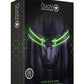 Ouch! Buckle Jock Strap - Black/Glow In The Dark/Green/Metal - Large/XLarge