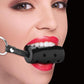 Ouch! Cylinder Gag with Leather Straps