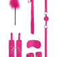 Ouch! Kits Beginners Bondage Kit - Pink - 6pc