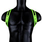Ouch! Sling Harness - Black/Glow In The Dark/Green - Large/XLarge