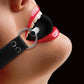 Ouch! Solid Ball Gag with Rubber Ball and Bar
