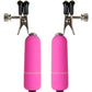 Ouch! Vibrating Nipple Clamps - Pink