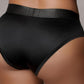 Ouch! Vibrating Strap-On High-Cut Brief Rechargeable